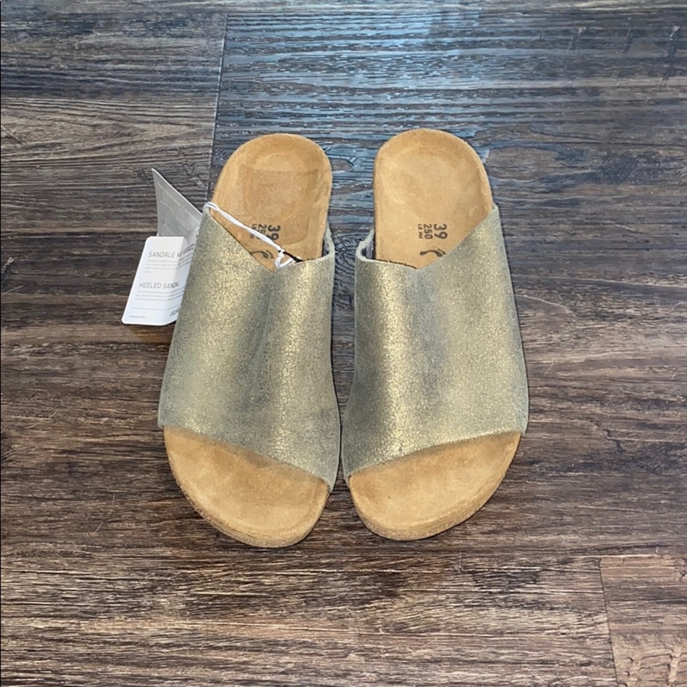 Papillo Namica Wedge Metallic Gold size 39 narrow